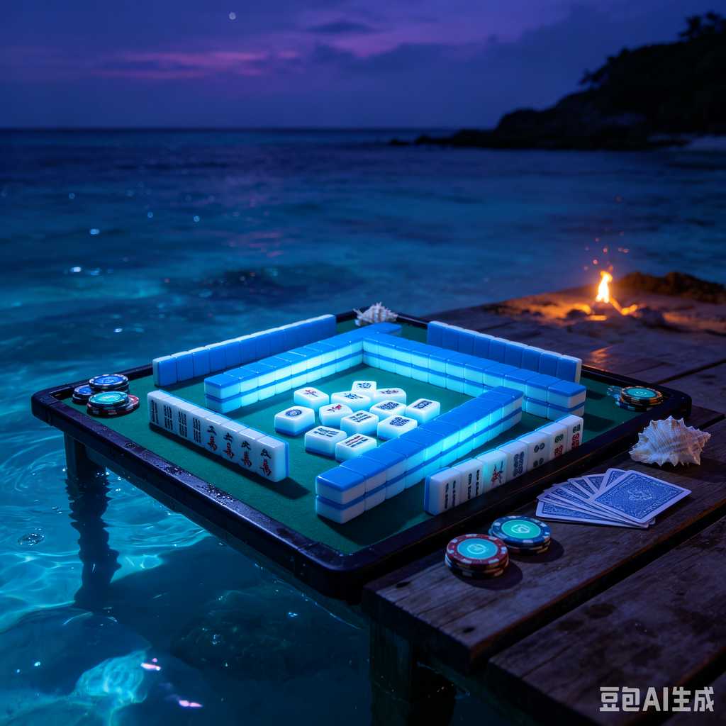 retro text mahjong tiles