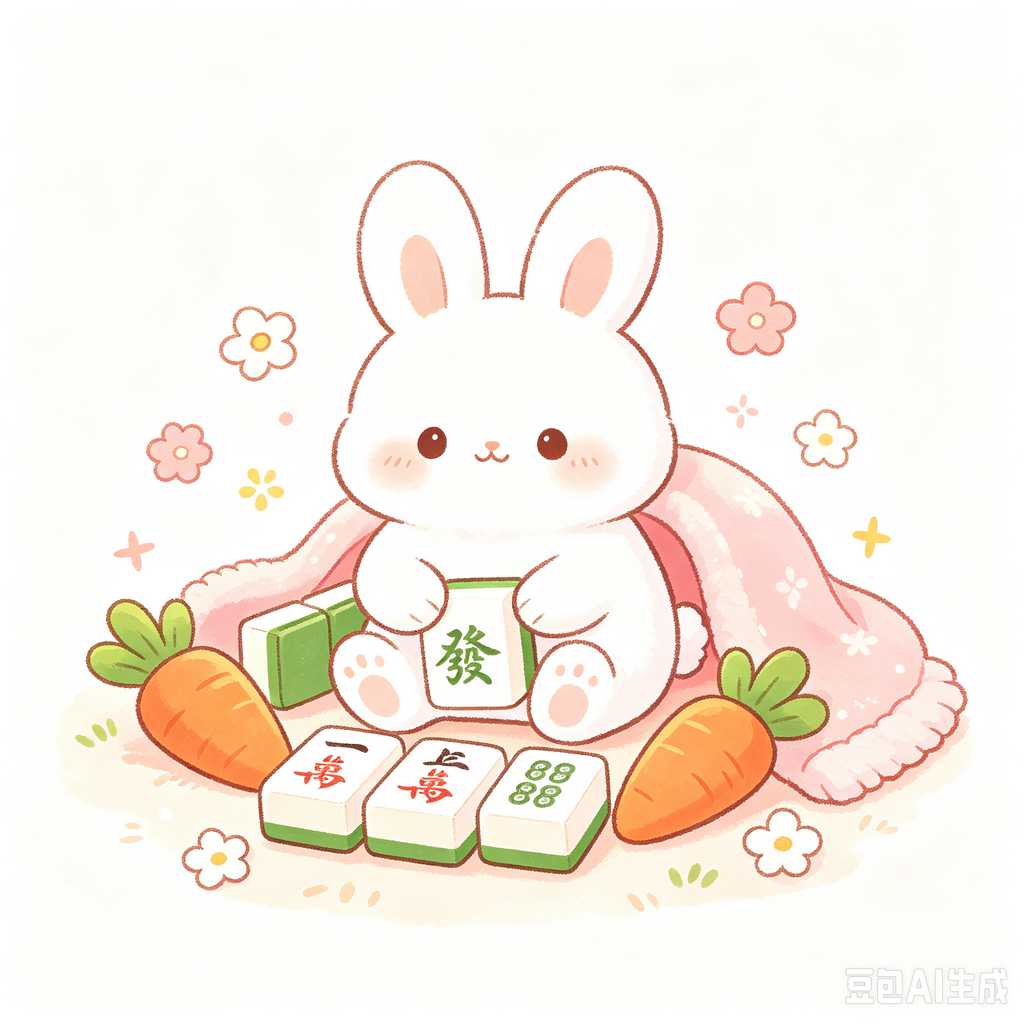 large print mahjong set