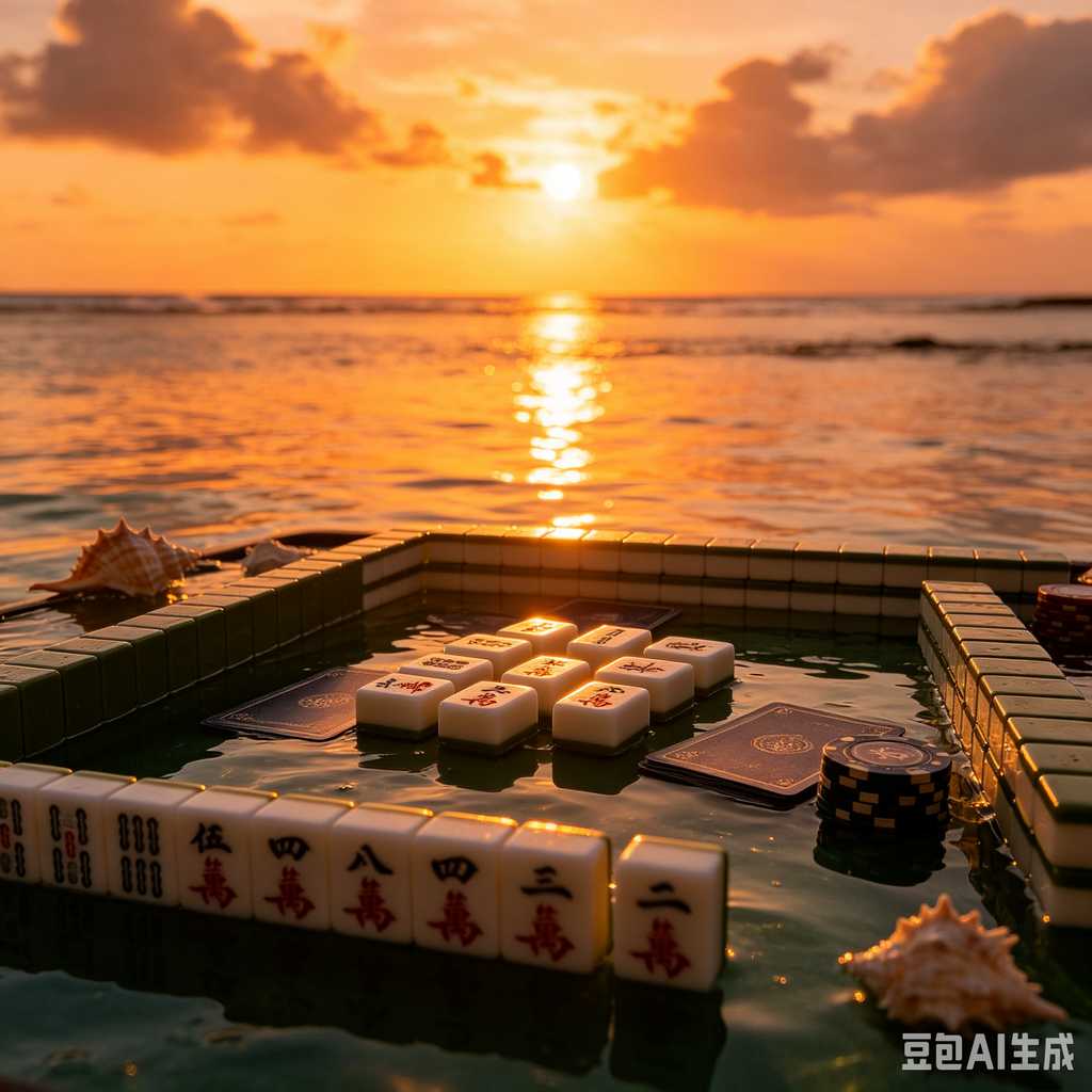 fine polished mahjong set